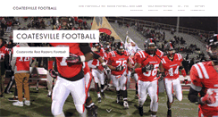 Desktop Screenshot of coatesvillefootball.com