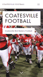 Mobile Screenshot of coatesvillefootball.com